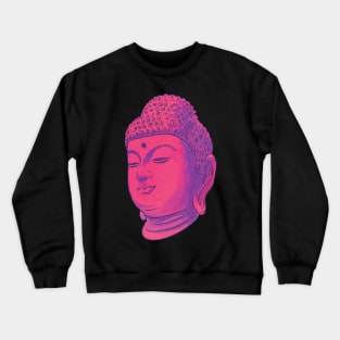 Buddha Head Crewneck Sweatshirt